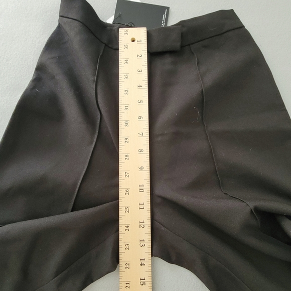 4Th Reckless Womens Pull On Slash Pockets Black  Pant Ties On Ankles Size SMALL - Picture 5 of 15
